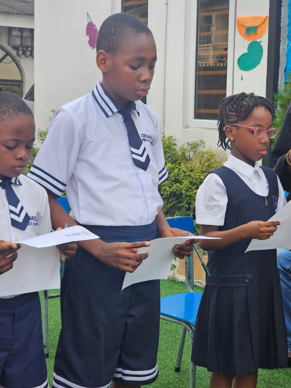 Swearing-in of School prefect members